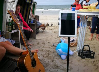 Gitman Hochzeitssänger bei einer Trauung auf Sylt