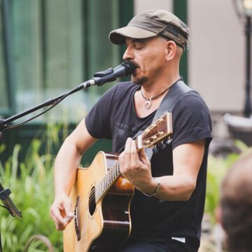 Sänger und Gitarrist Karsten - Gitman - Bölting